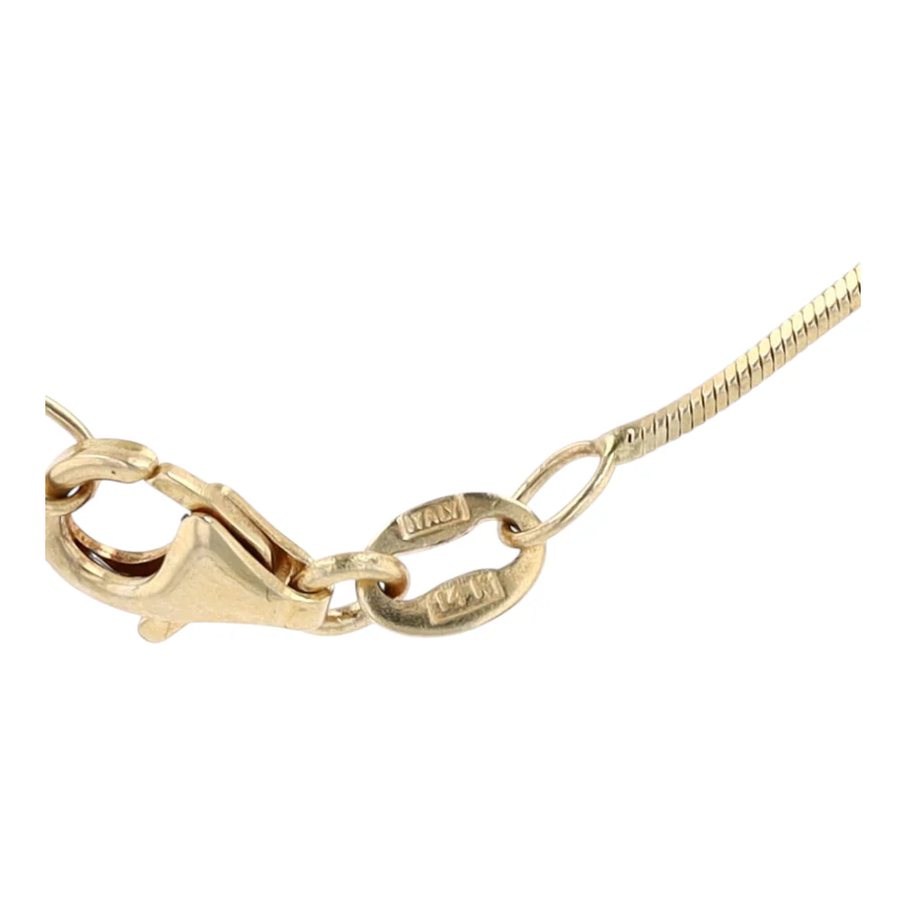 14K Yellow Gold Chain Necklace - Image 3
