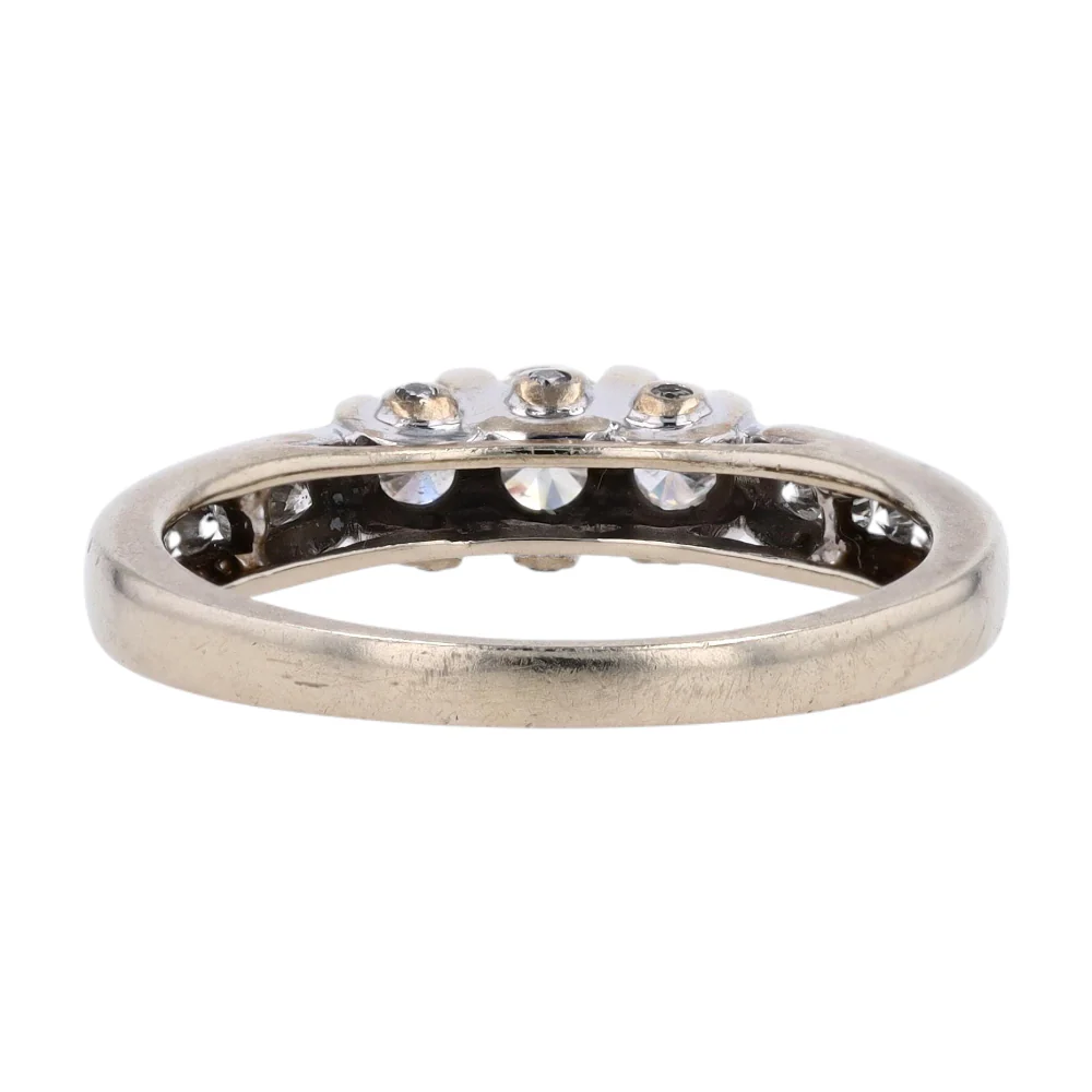 1/2 ctw 14K White Gold Diamond Engagement Ring - Image 3