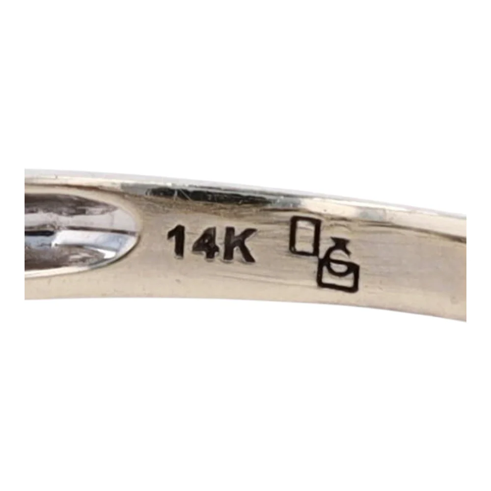 1/2 ctw 14K White Gold Diamond Engagement Ring - Image 6