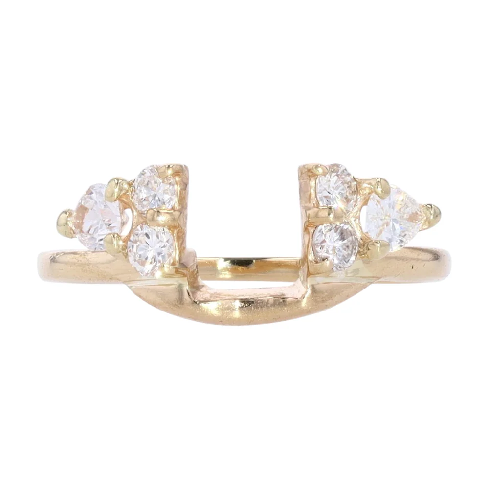 3/8 ctw 14K Yellow Gold Diamond Band Ring