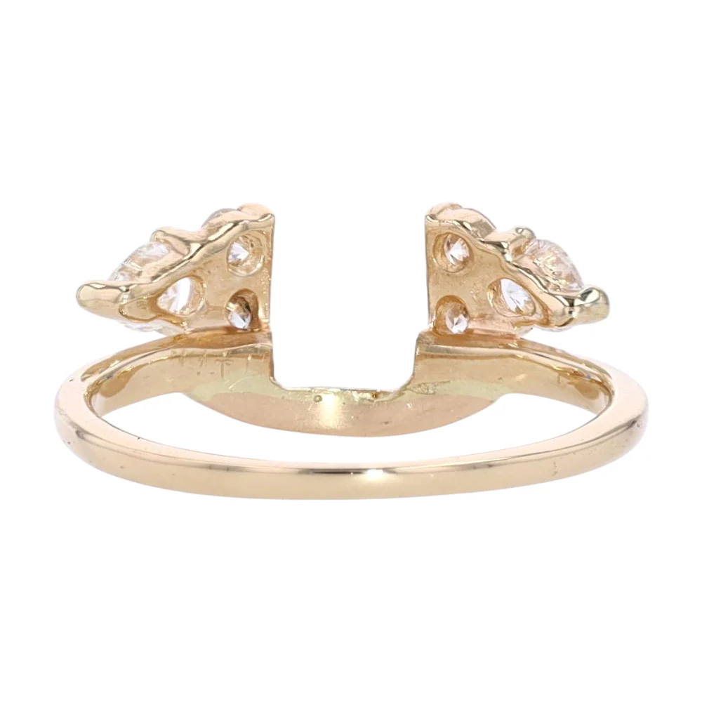 3/8 ctw 14K Yellow Gold Diamond Band Ring - Image 3