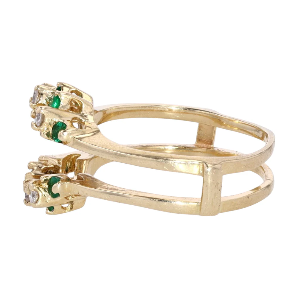 14K Sterling Silver Diamond Fashion Ring - Image 2