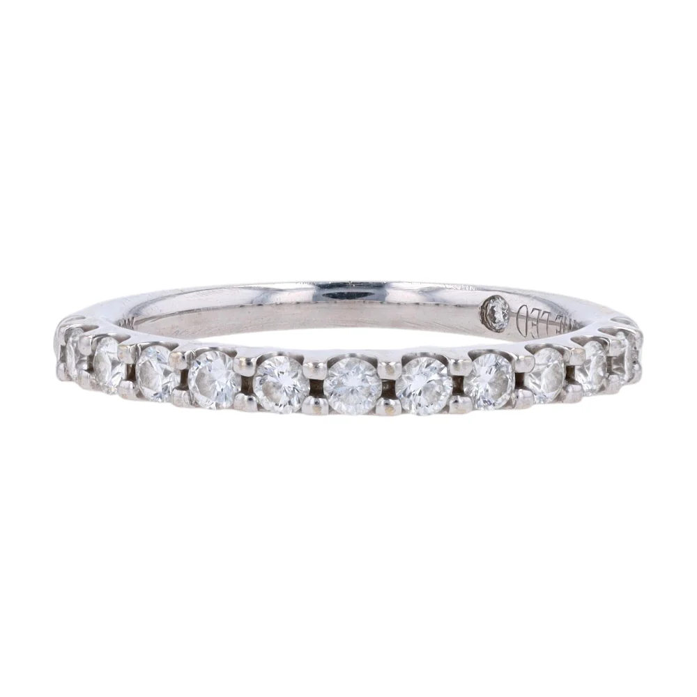 1/2 ctw 14K White Gold Diamond Band Ring