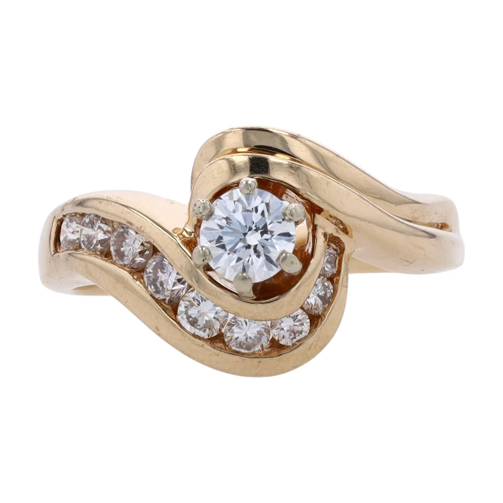 3/4 ctw 14K Yellow Gold Diamond Fashion Ring