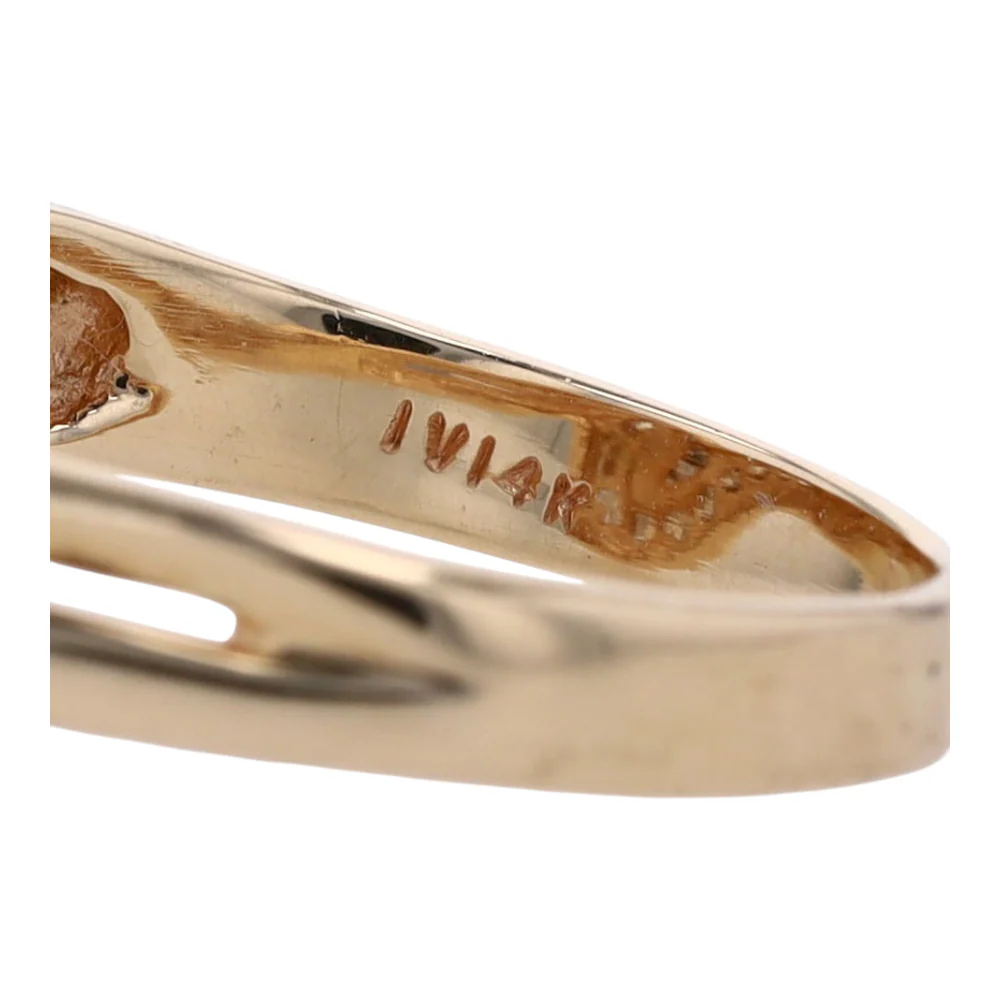3/4 ctw 14K Yellow Gold Diamond Fashion Ring - Image 6