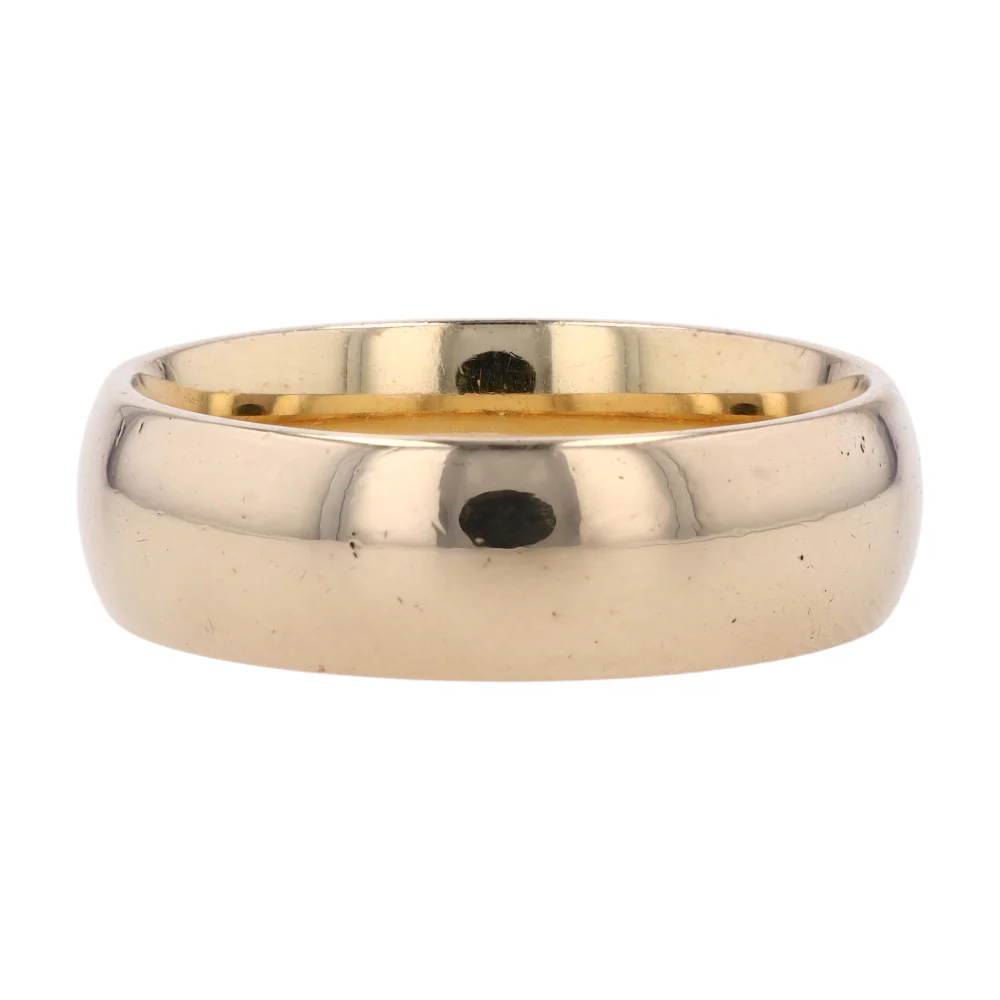 14K Yellow Gold Band Ring