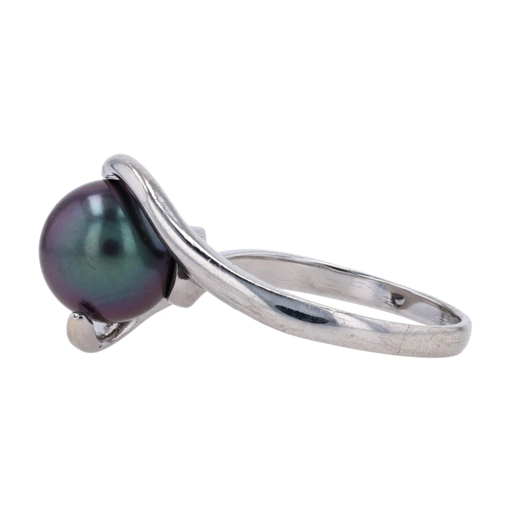 14K White Gold Fashion Ring - Image 2