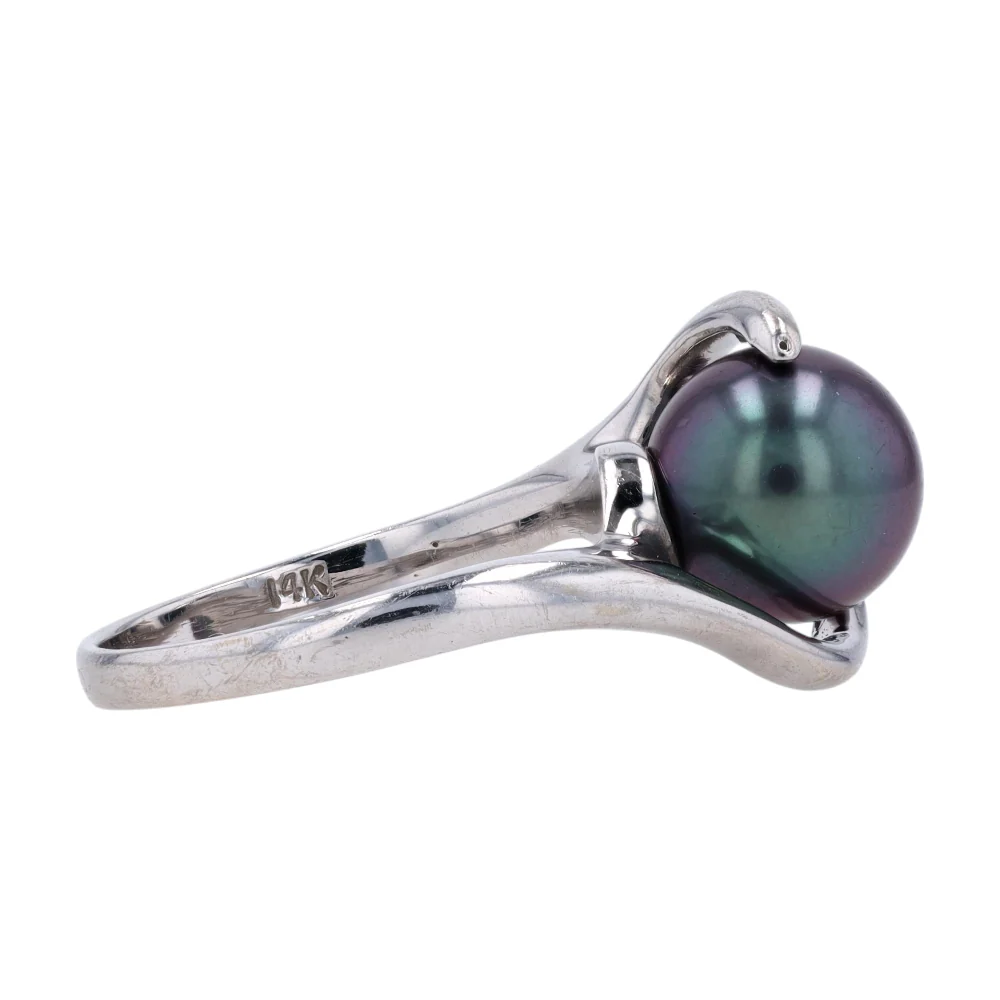 14K White Gold Fashion Ring - Image 4