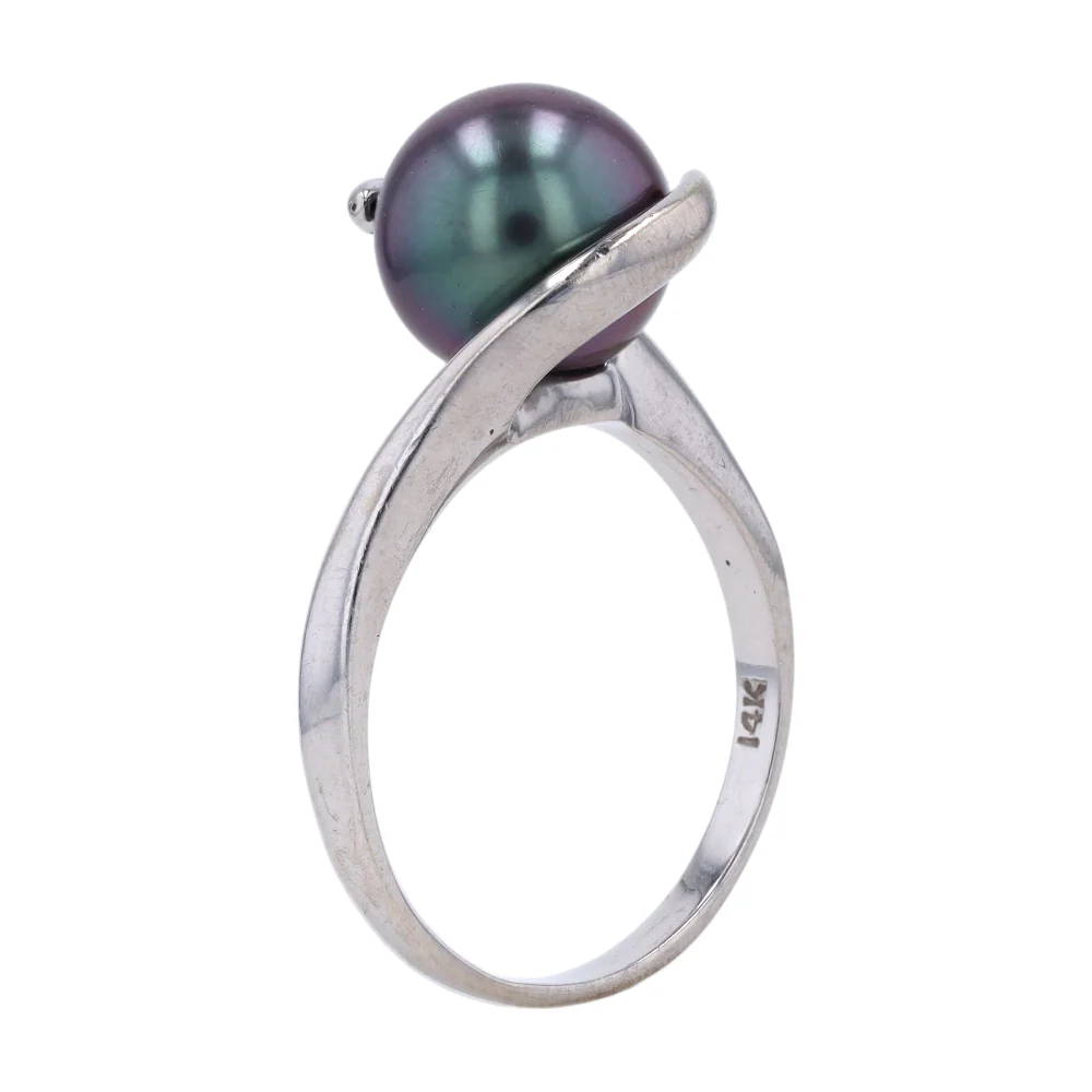14K White Gold Fashion Ring - Image 5