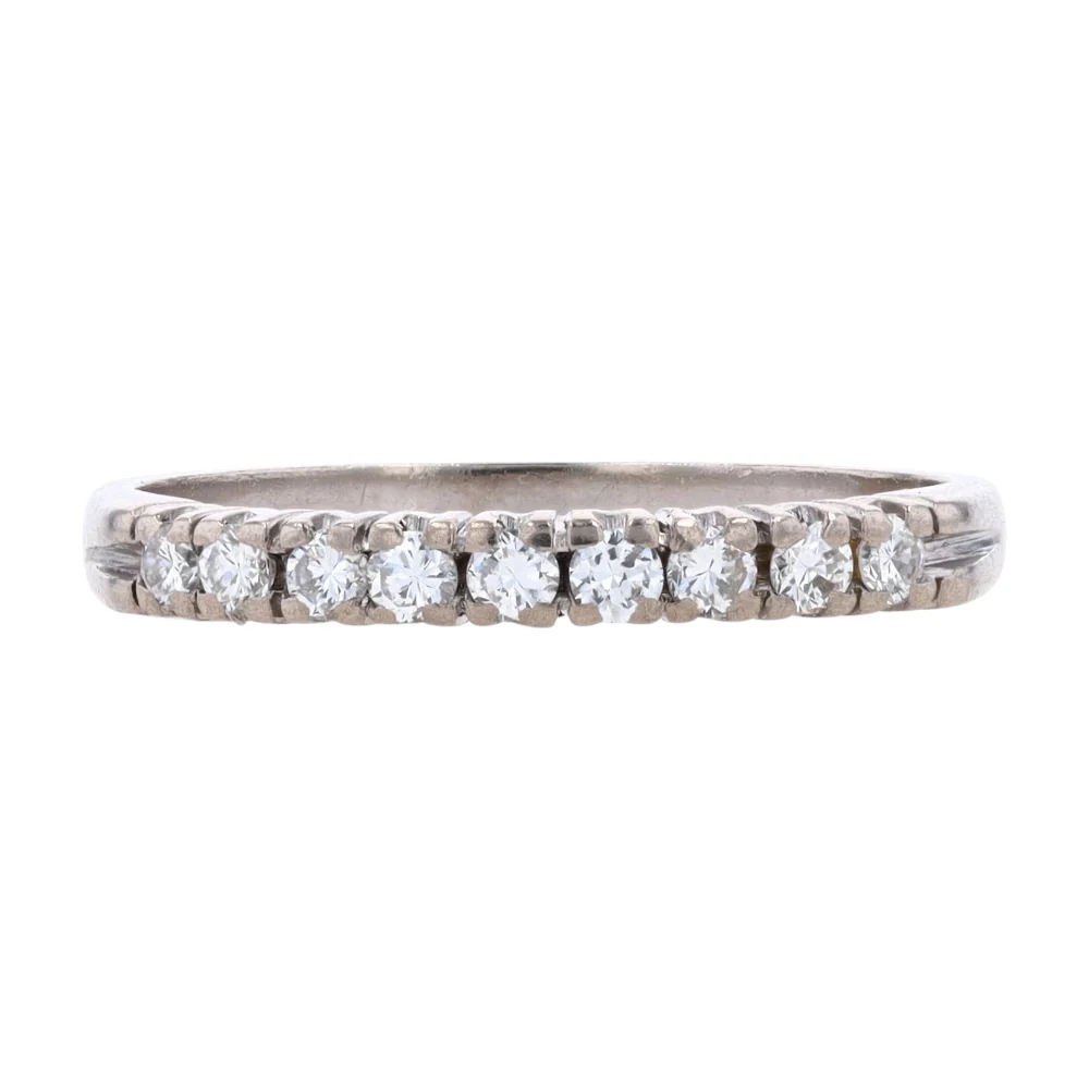 1/3 ctw 14K White Gold Diamond Band Ring