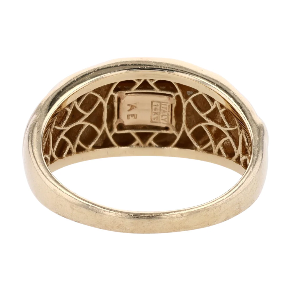 14K Yellow Gold Fashion Ring - Image 3