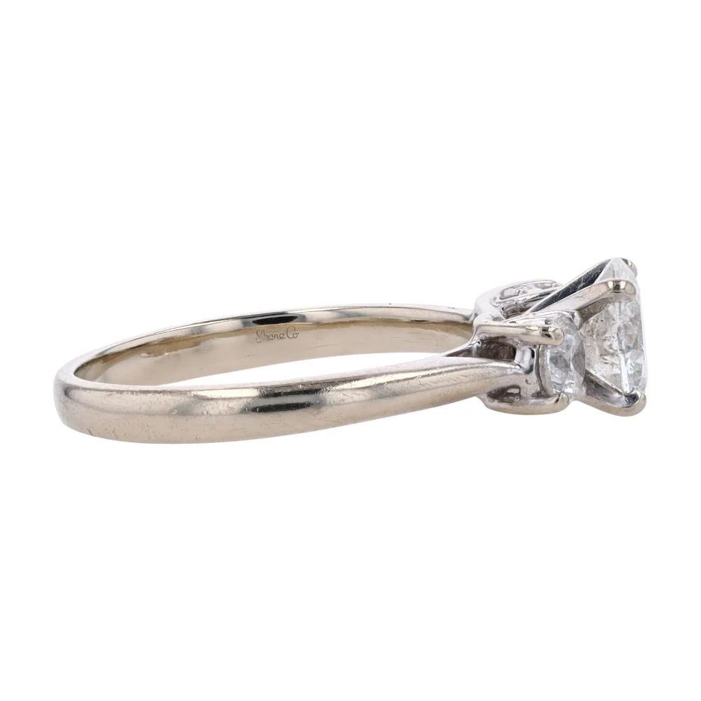 1 3/4 ctw 14K White Gold Diamond Engagement Ring - Image 4