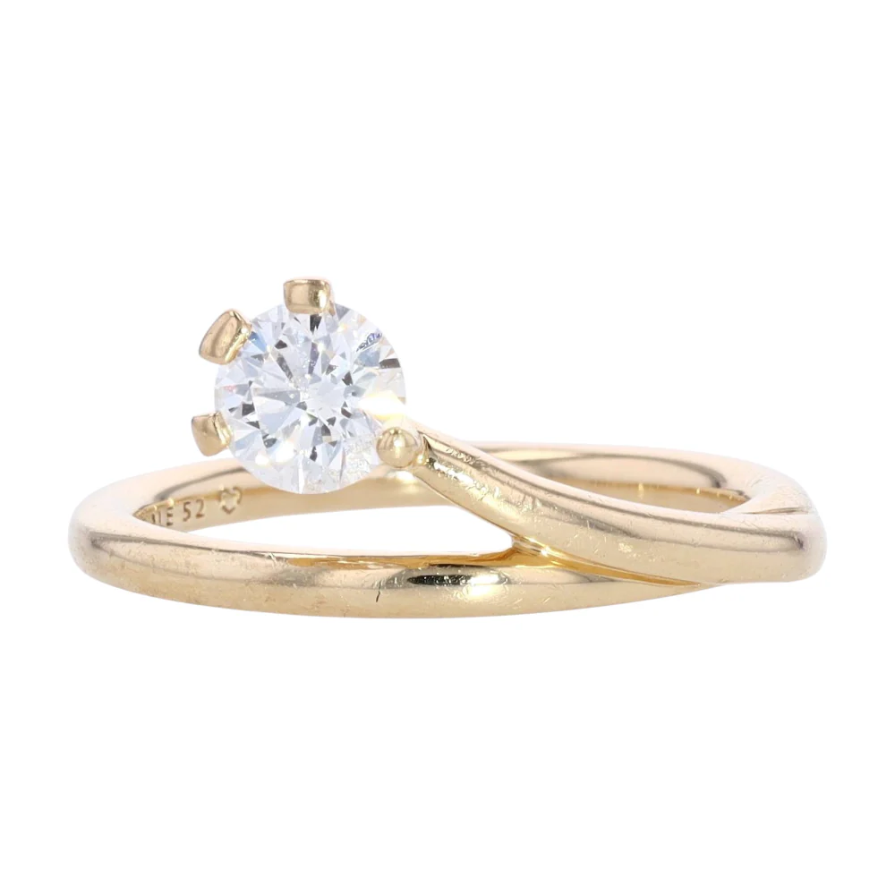 1/2 ctw 14K Yellow Gold Lab Grown Diamond Fashion Ring