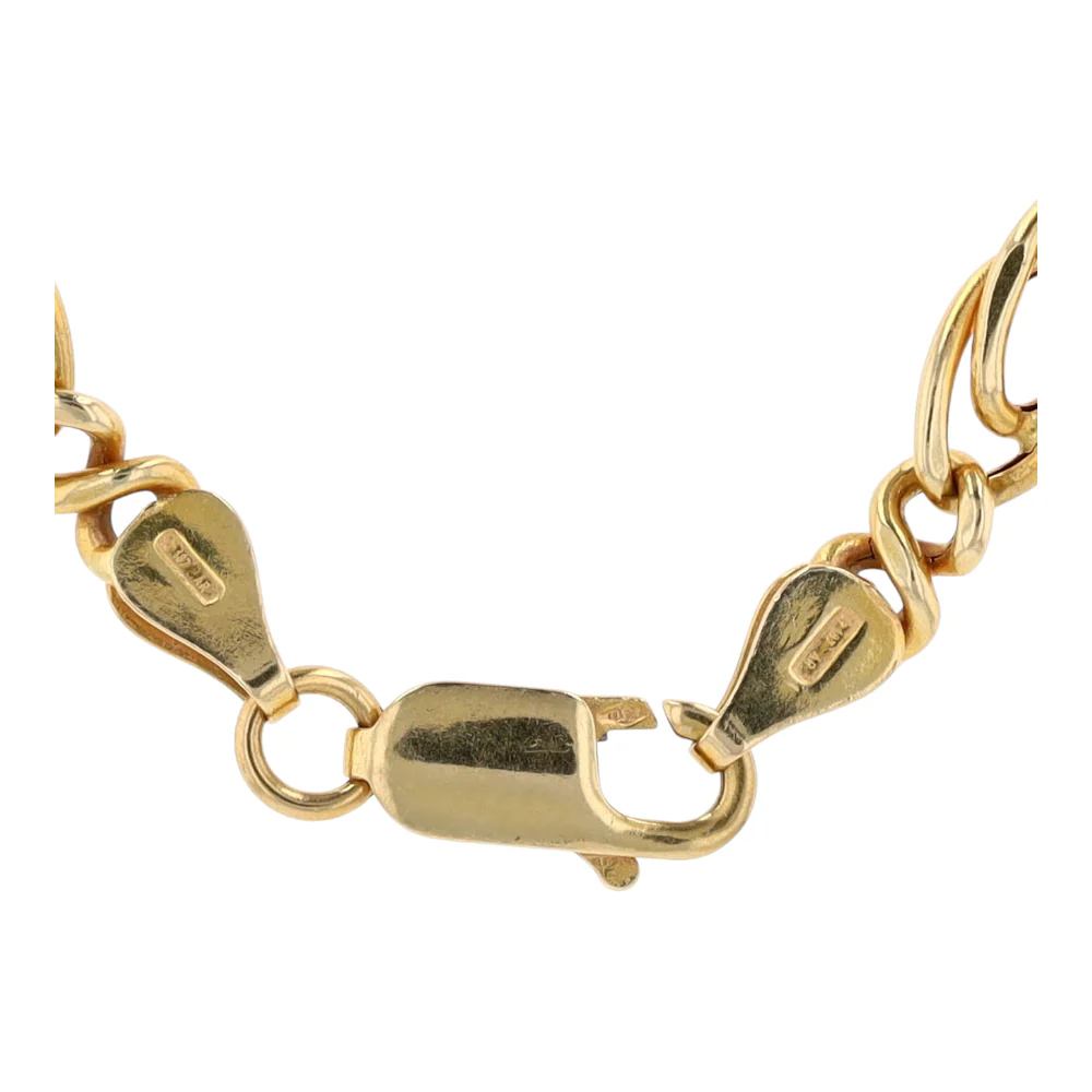 18K Yellow Gold Chain Necklace - Image 3