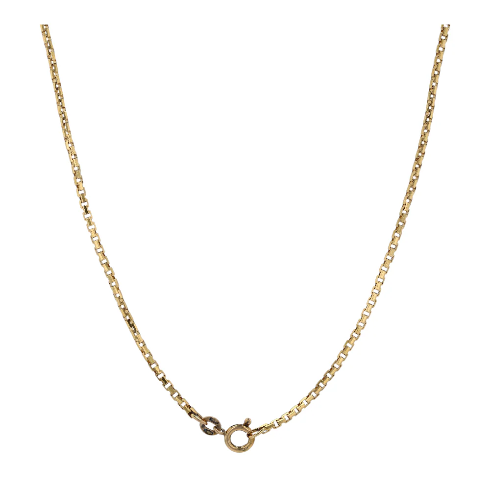 18K Yellow Gold Chain Necklace - Image 2