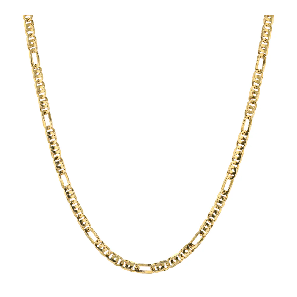 18K Yellow Gold Chain Necklace
