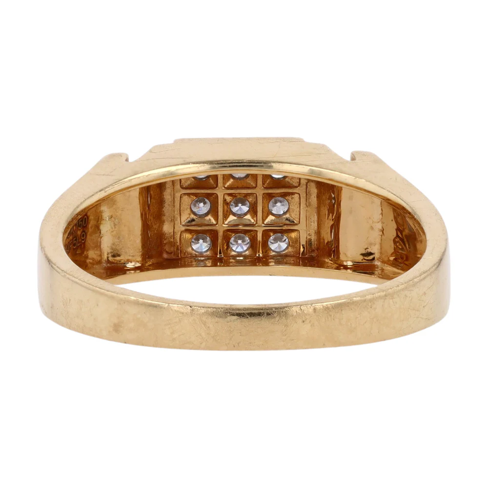 1/3 ctw 18K Yellow Gold Diamond Fashion Ring - Image 3