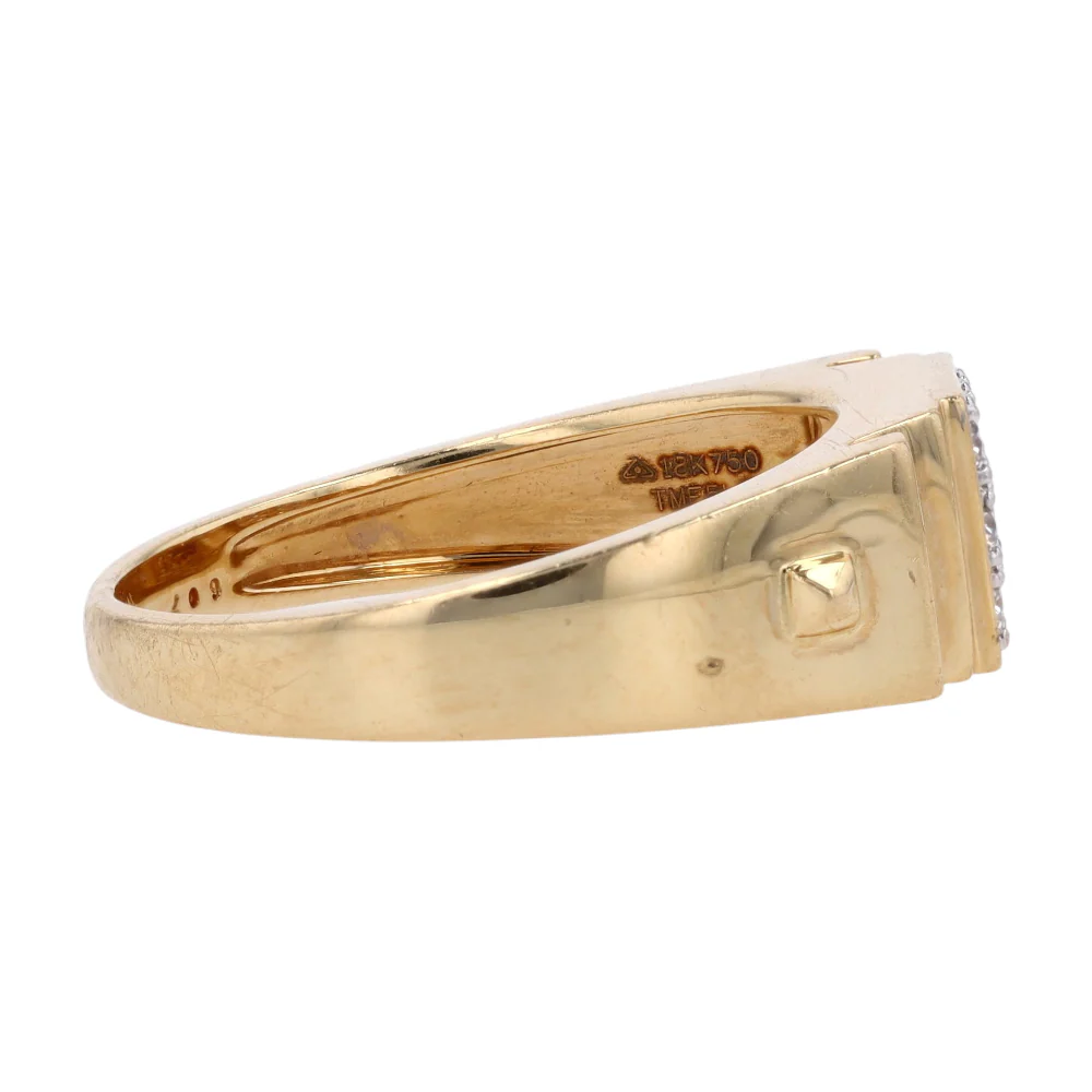 1/3 ctw 18K Yellow Gold Diamond Fashion Ring - Image 4