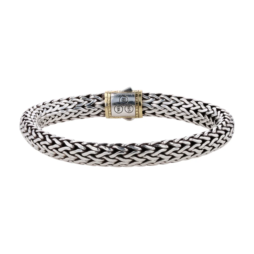 18K Sterling Silver Chain Bracelet