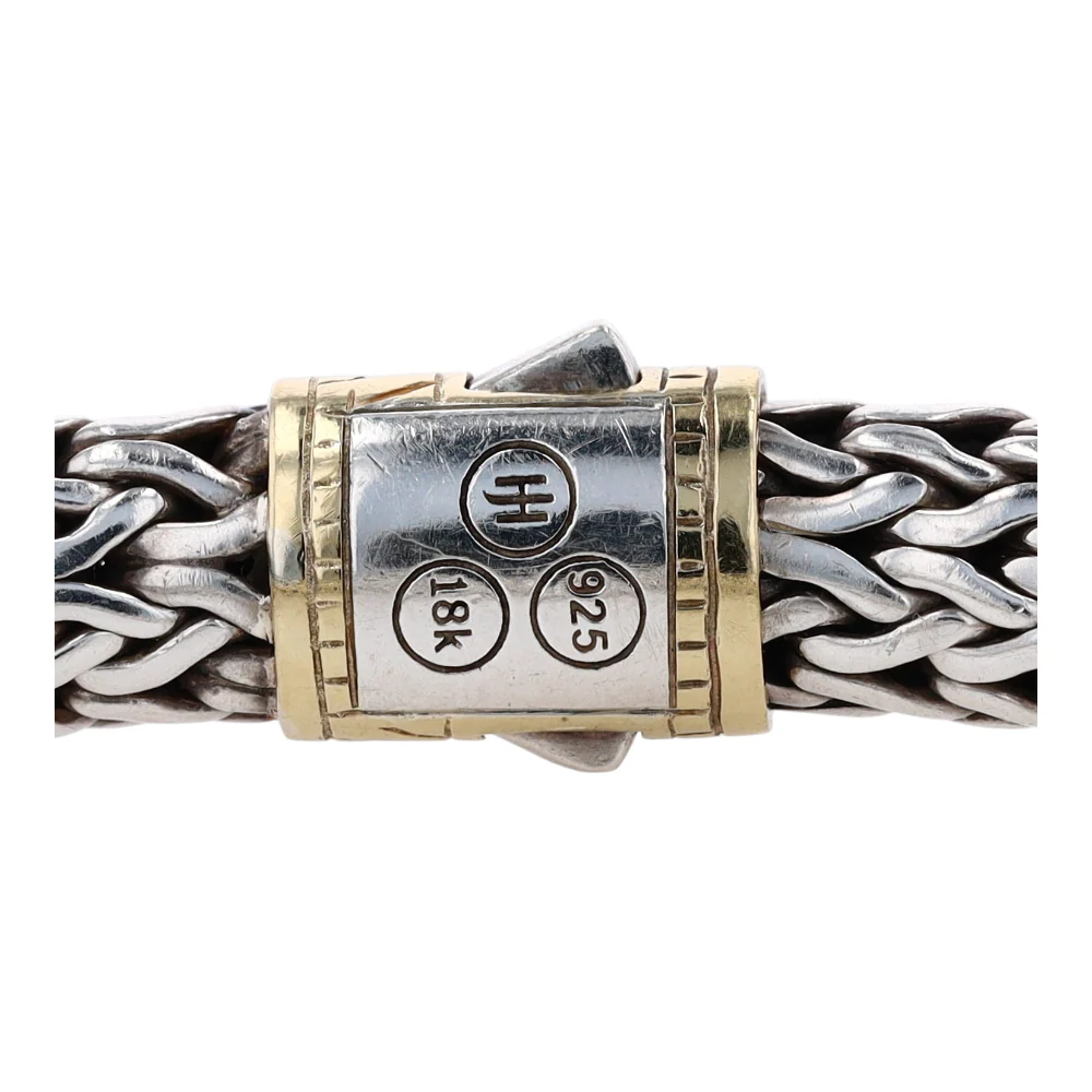 18K Sterling Silver Chain Bracelet - Image 4