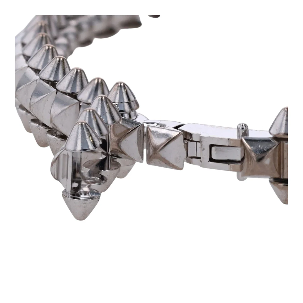18K White Gold Bangle Bracelet - Image 3