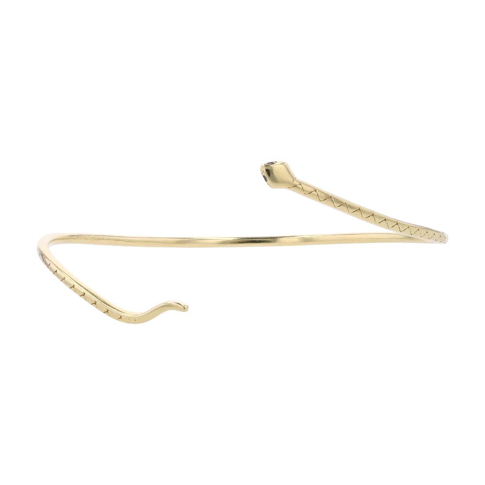 18K Yellow Gold Cuff Bracelet