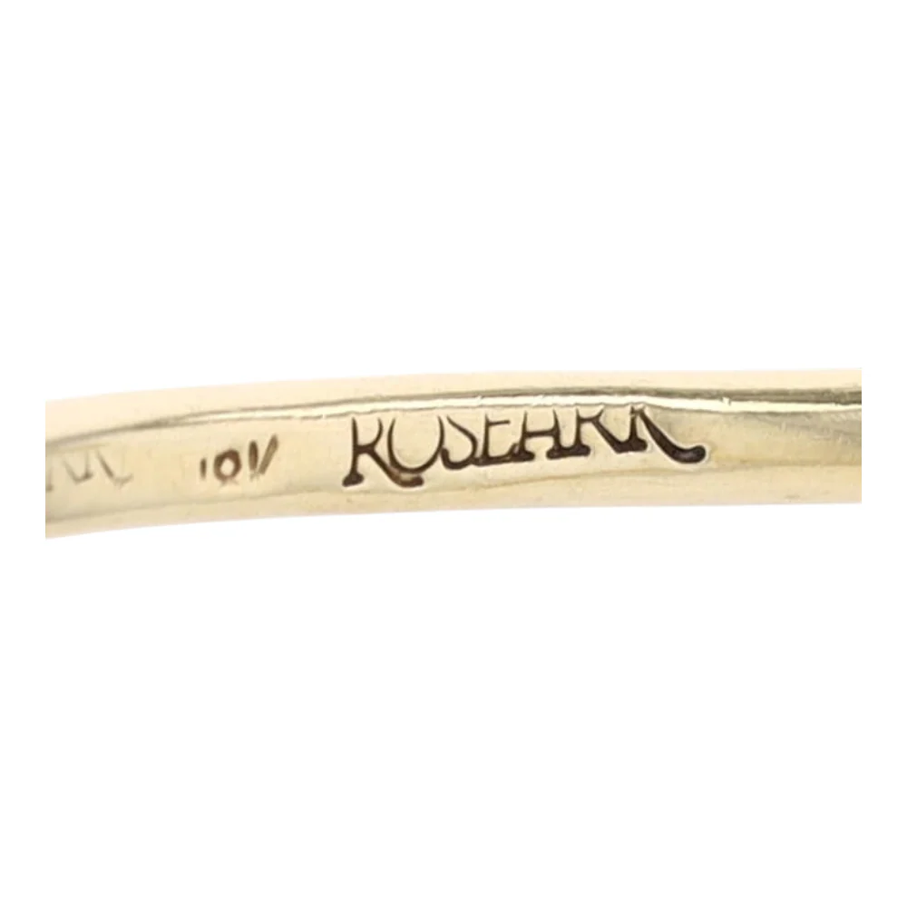 18K Yellow Gold Cuff Bracelet - Image 3
