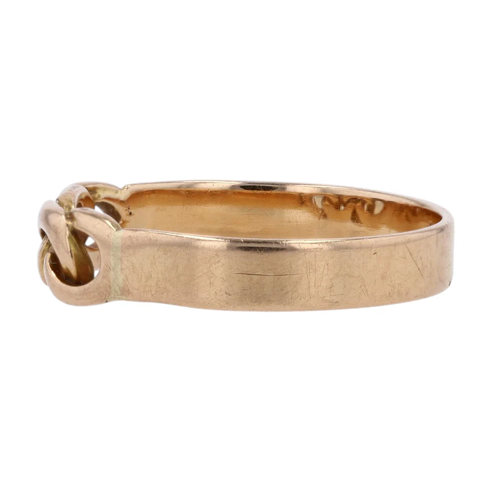 18K Yellow Gold Band Ring - Image 2