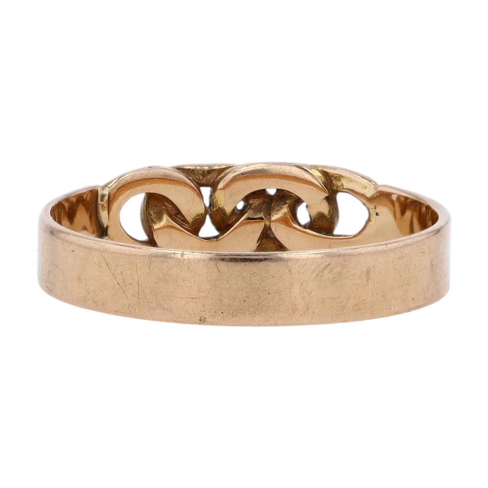 18K Yellow Gold Band Ring - Image 3