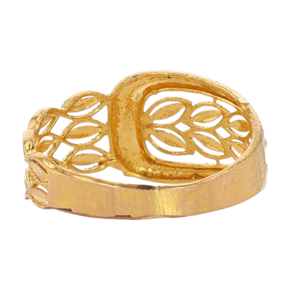 18K Yellow Gold Fashion Ring - Image 3