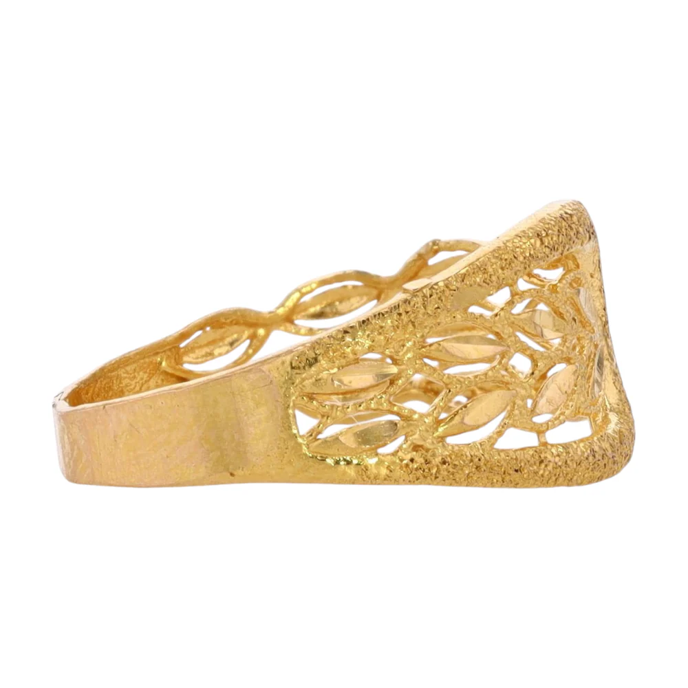 18K Yellow Gold Fashion Ring - Image 4