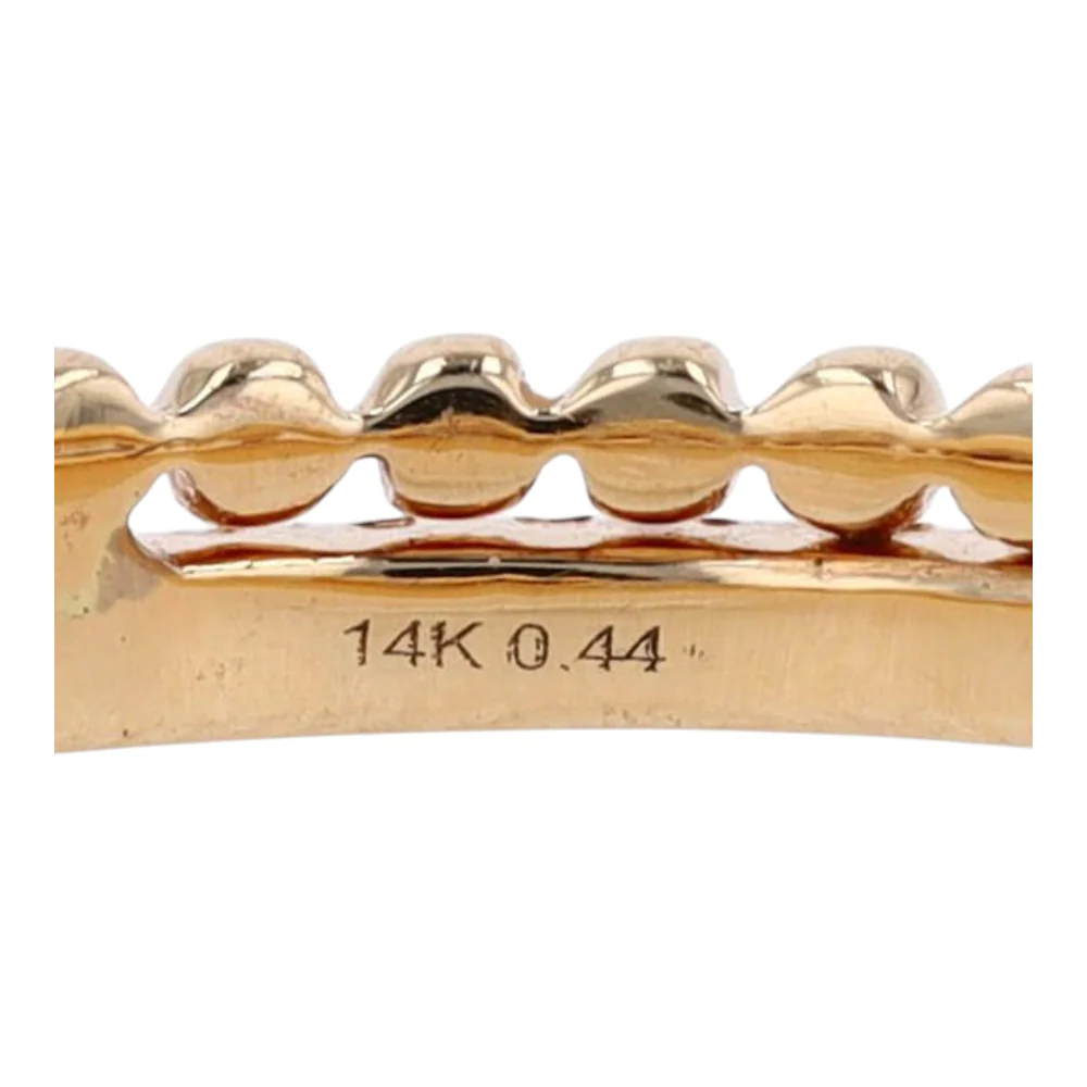 3/8 ctw 18K Yellow Gold Diamond Band Ring - Image 5