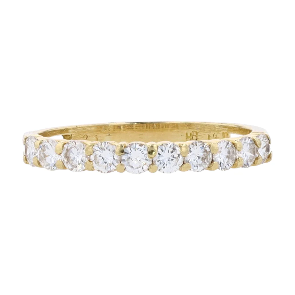 1/2 ctw 18K Yellow Gold Diamond Band Ring