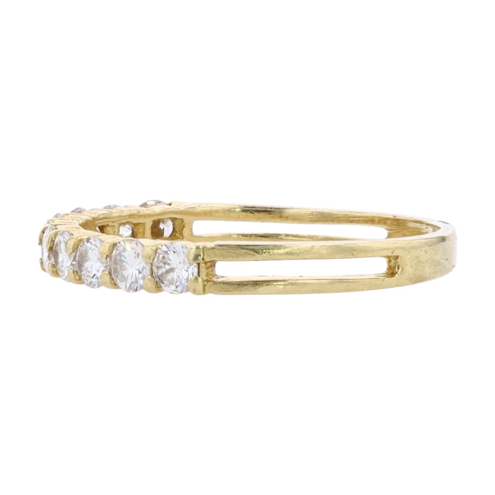 1/2 ctw 18K Yellow Gold Diamond Band Ring - Image 2
