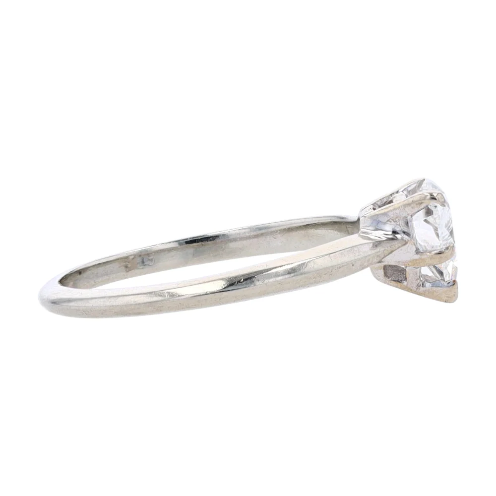3/4 ctw 18K White Gold Diamond Engagement Ring - Image 4