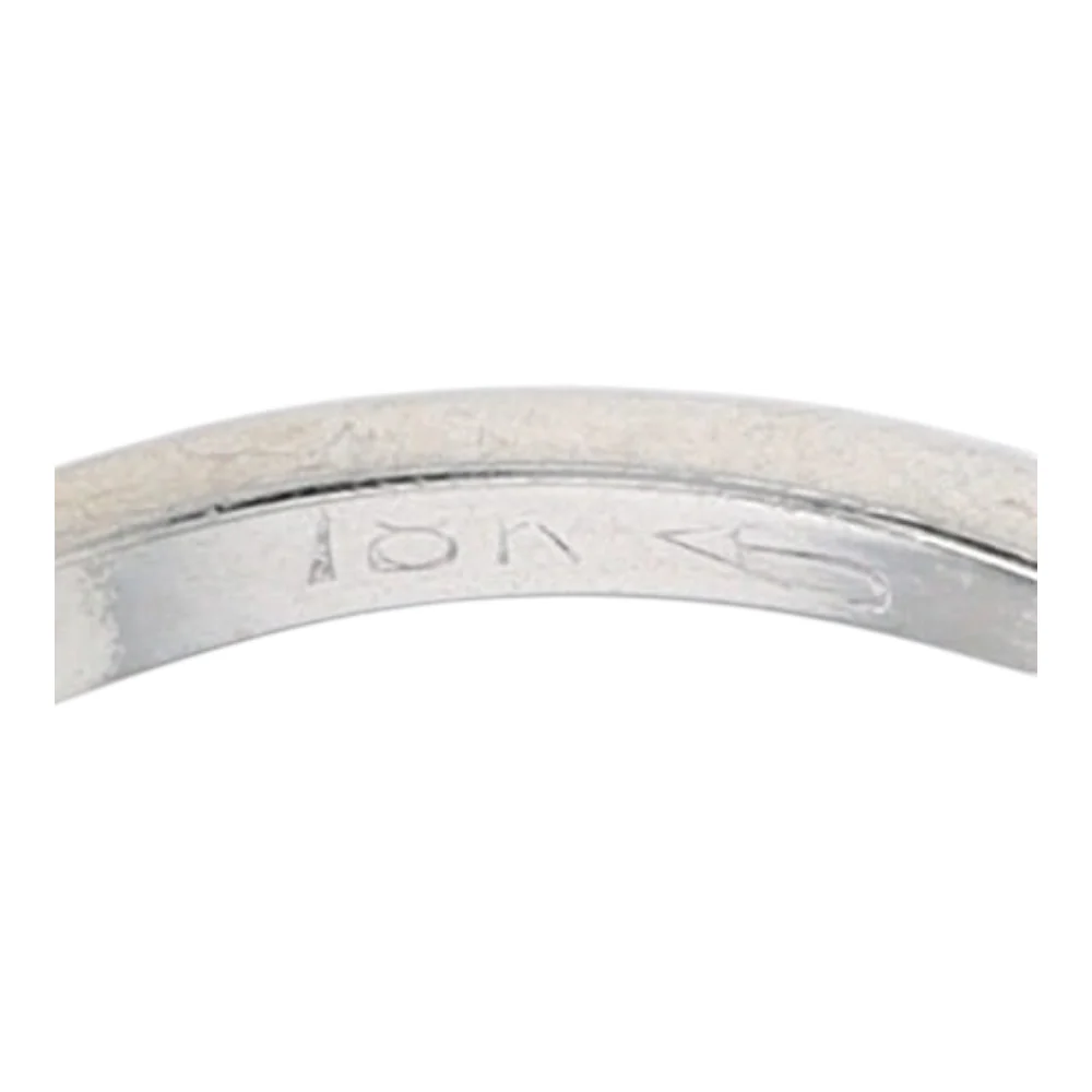 3/4 ctw 18K White Gold Diamond Engagement Ring - Image 6