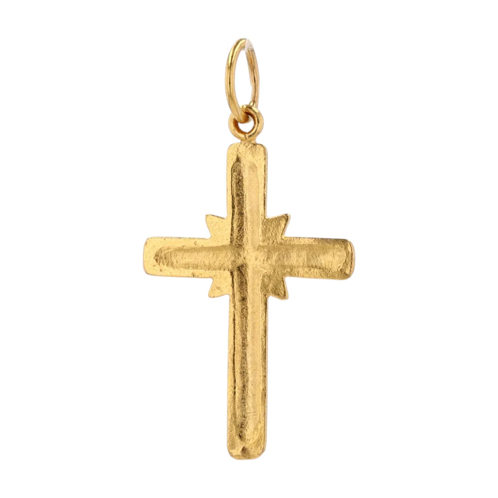 22K Yellow Gold Pendant - Image 2