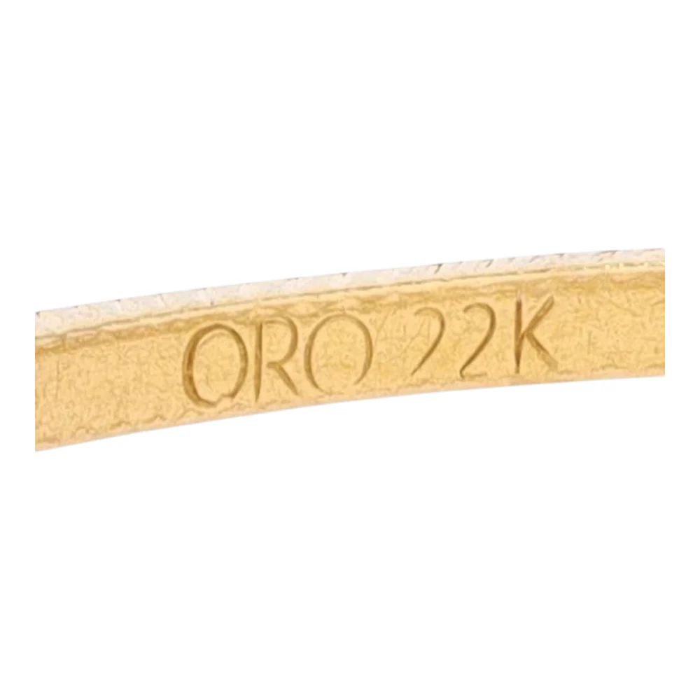 22K Yellow Gold Bangle Bracelet - Image 3