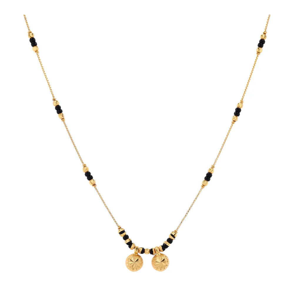 22K Yellow Gold Pendant Necklace