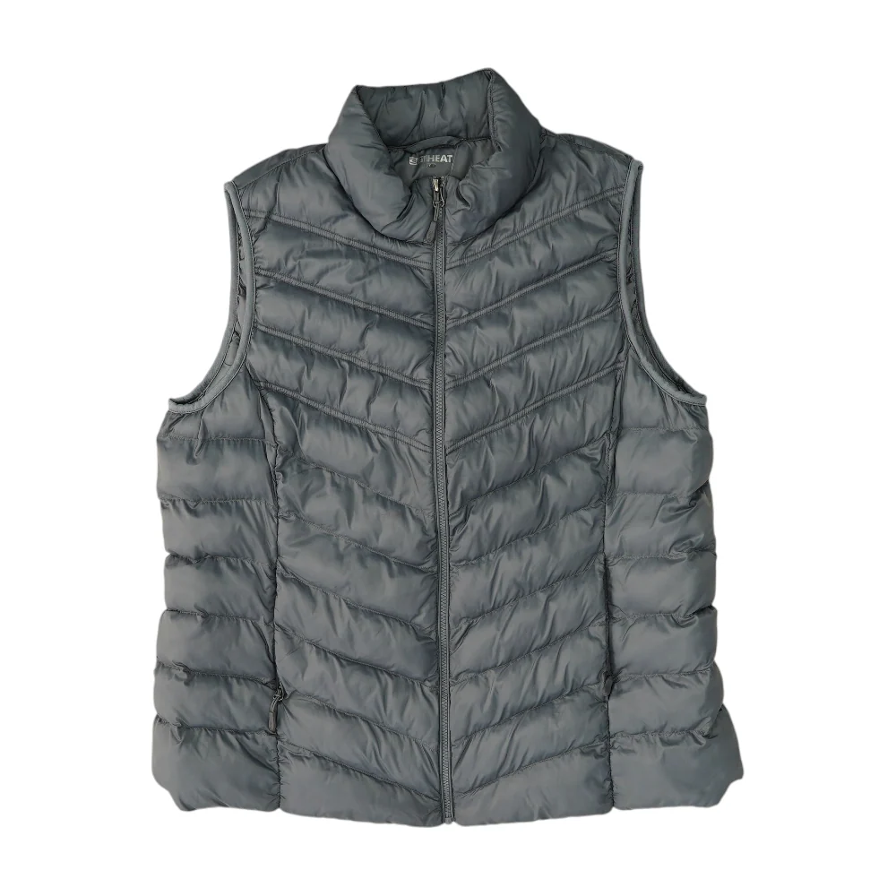 Gray Solid Vest