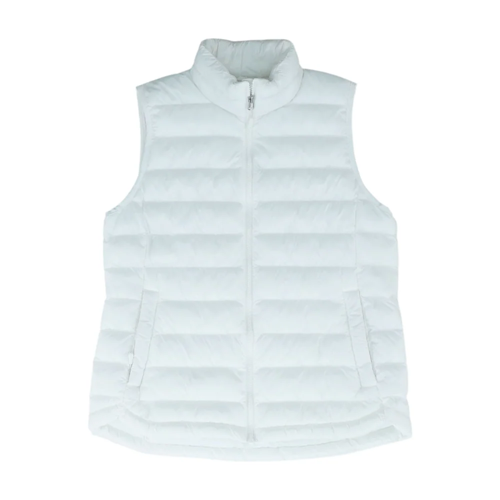 White Solid Vest