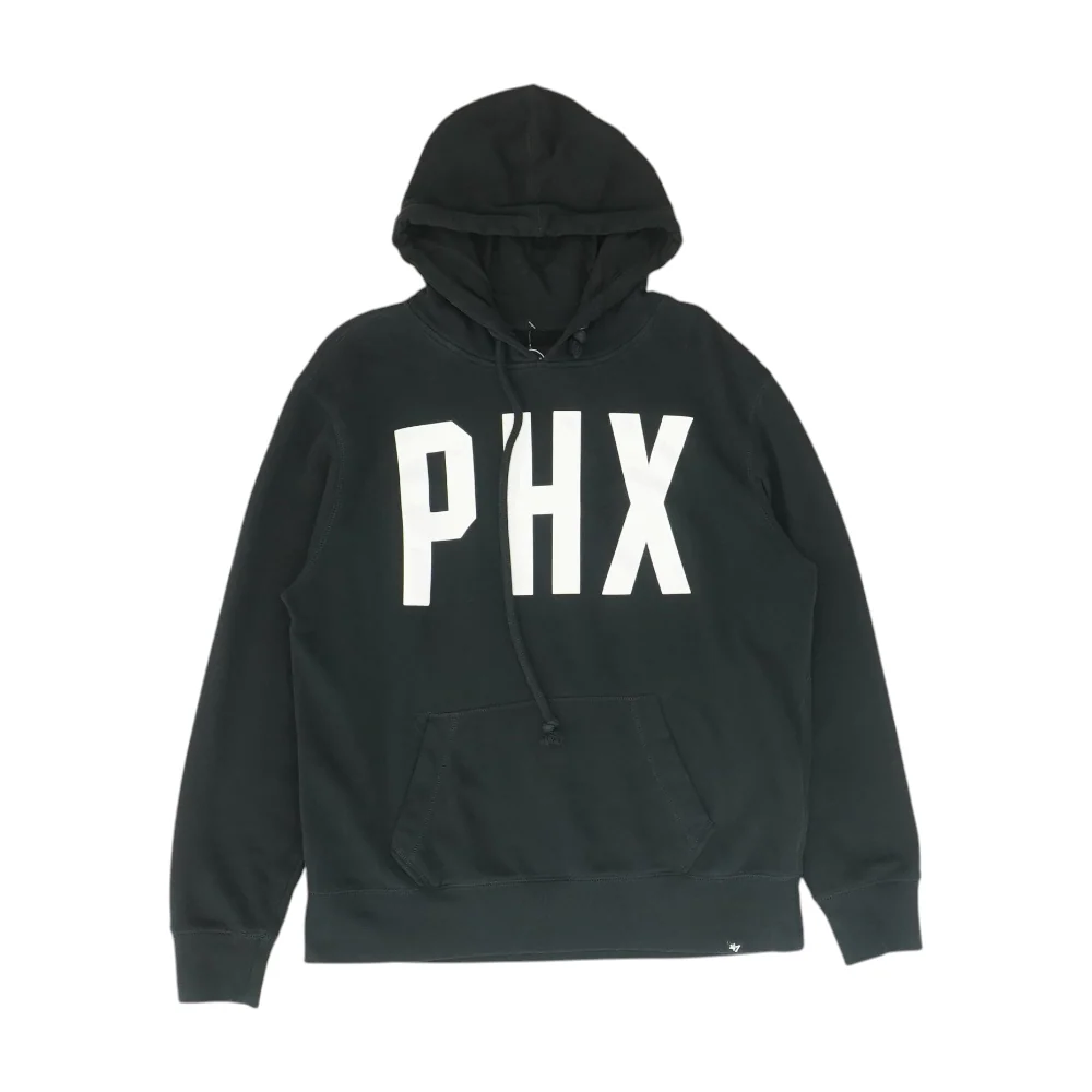 Black Solid Hoodie Pullover