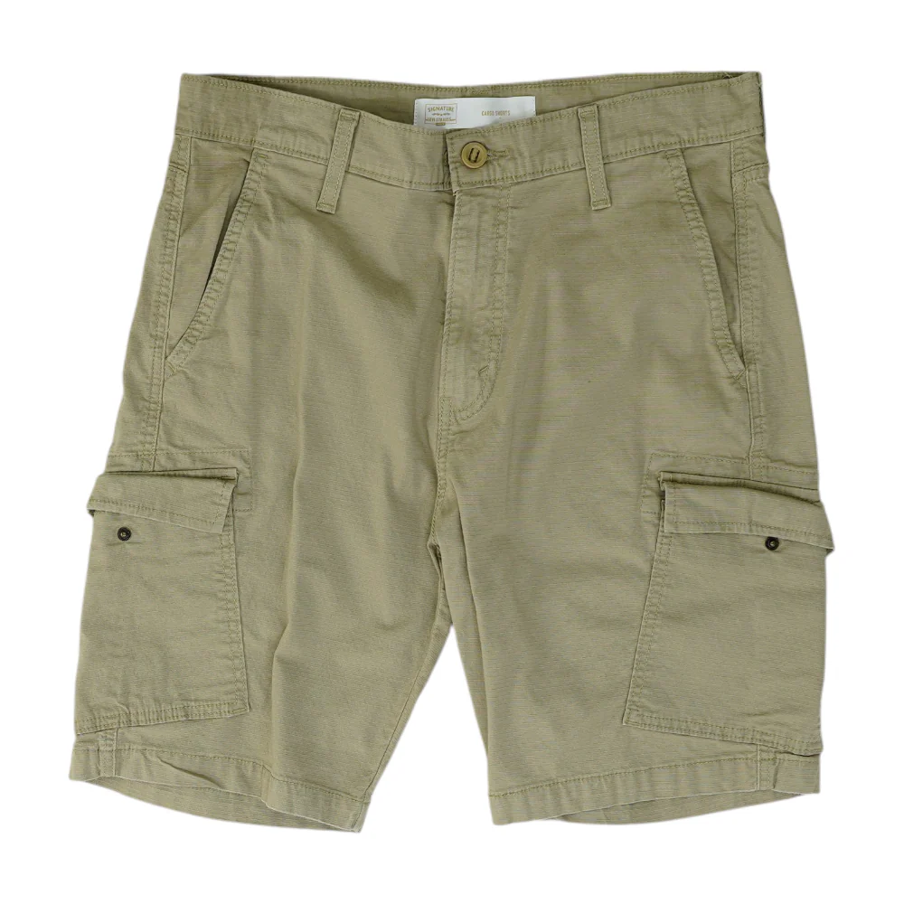 Khaki 5-Pocket Shorts