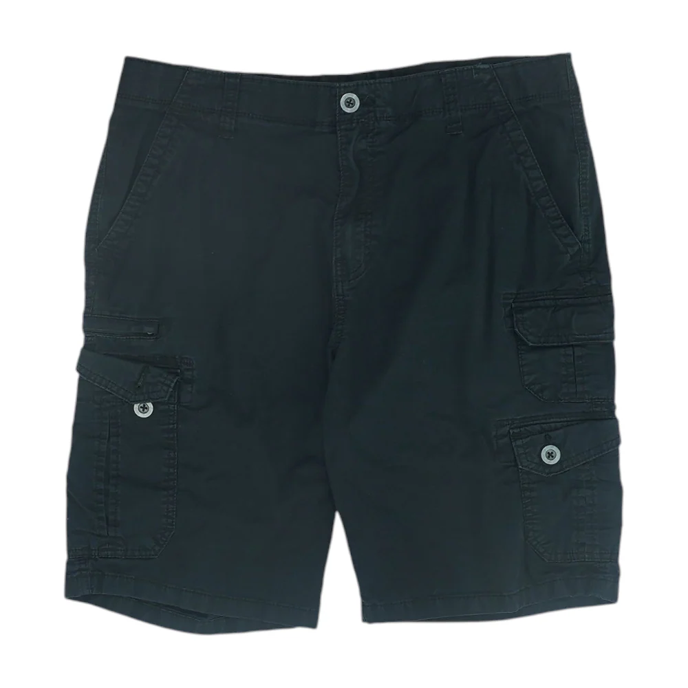 Black 5-Pocket Shorts