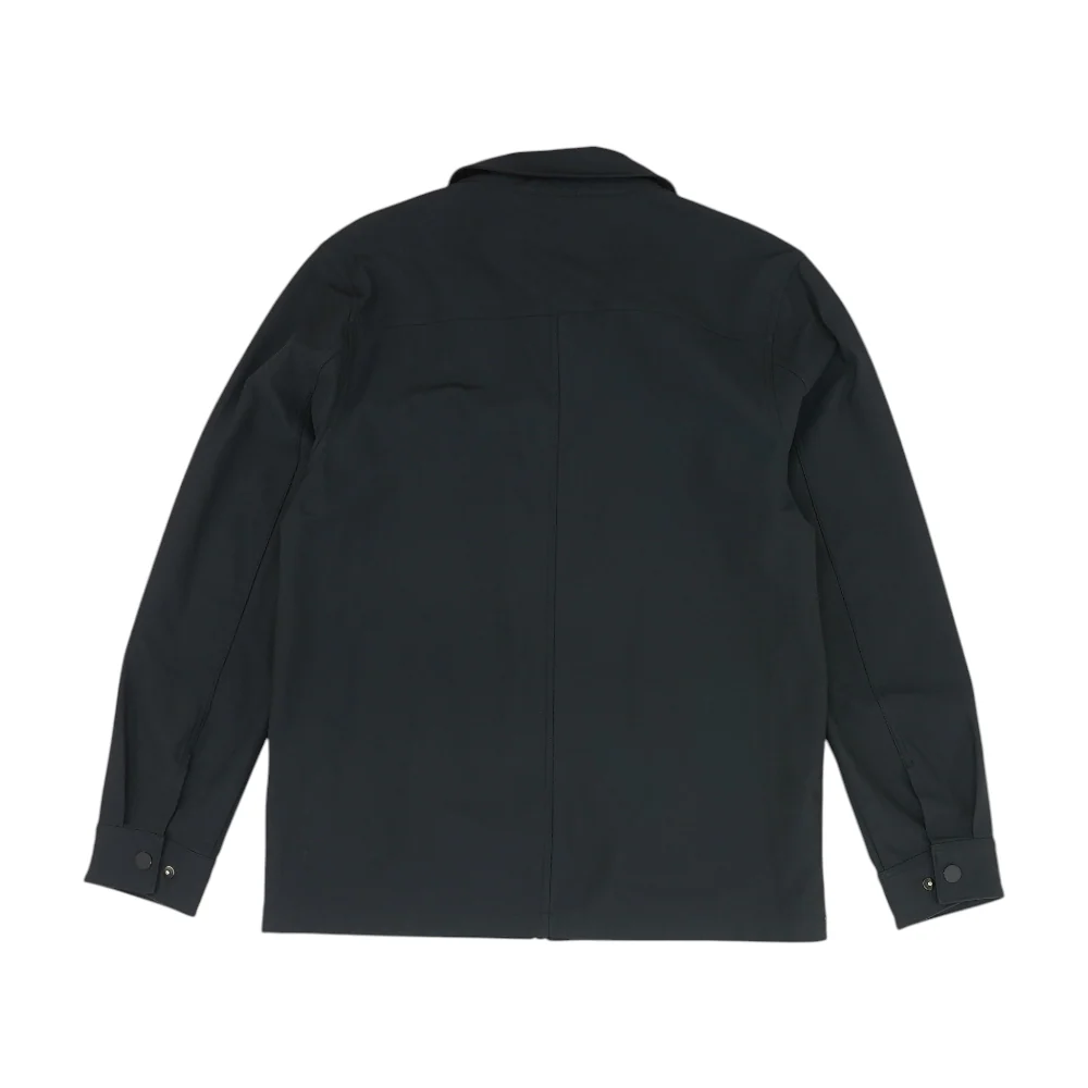Black Solid Jacket - Image 2