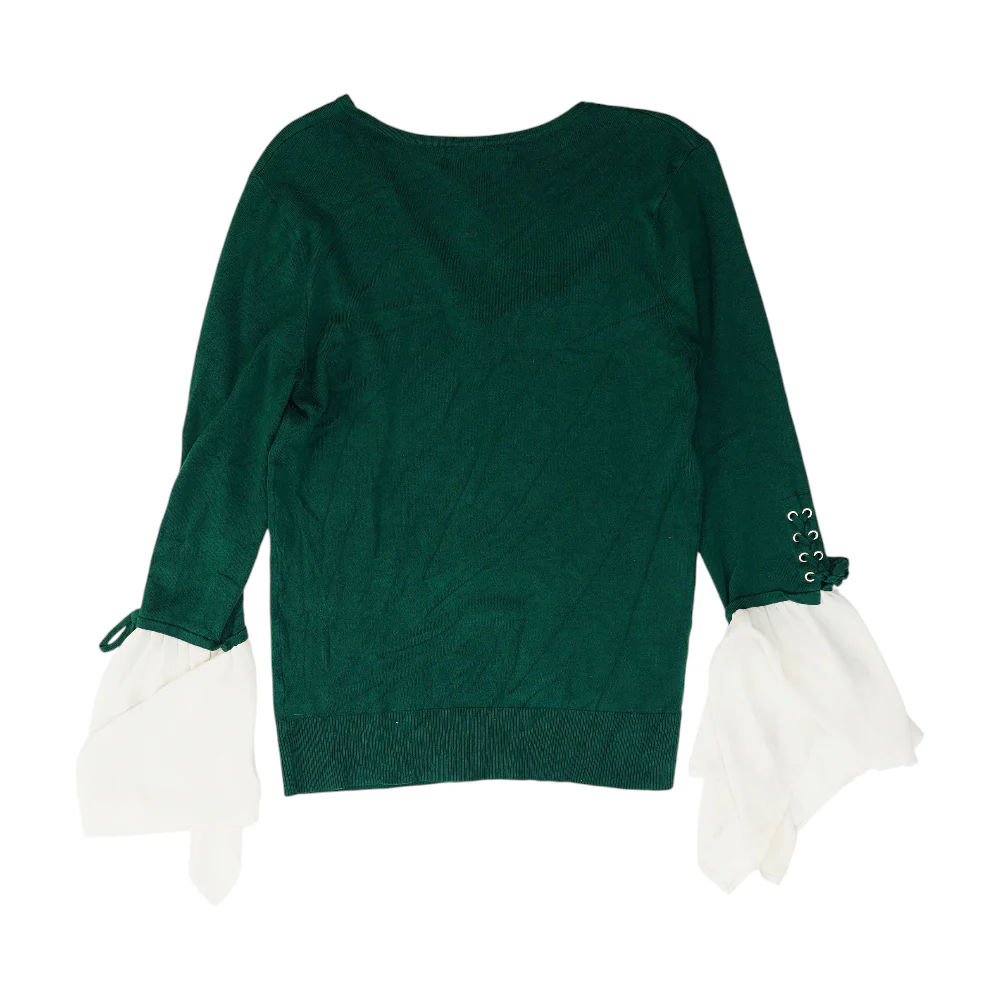 Green Pullover Sweater - Image 2