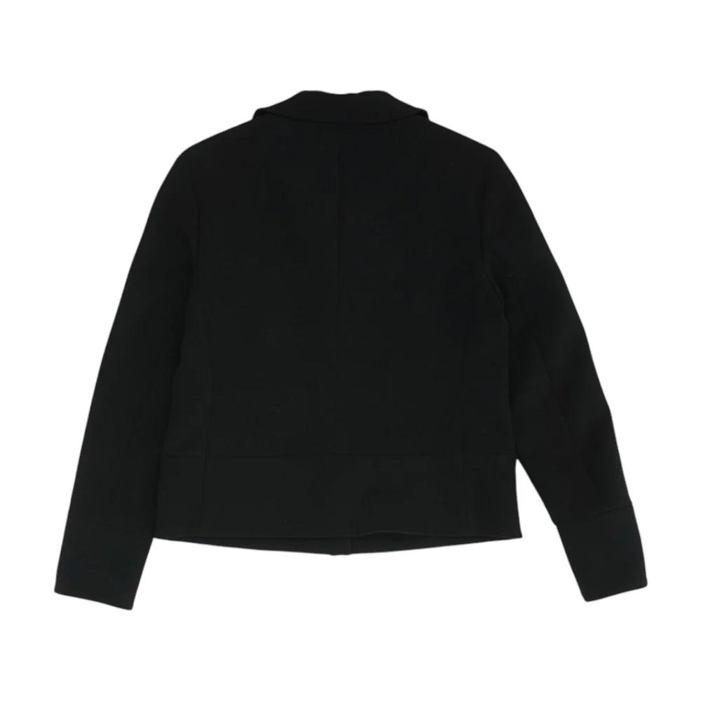 Black Solid Jacket - Image 2