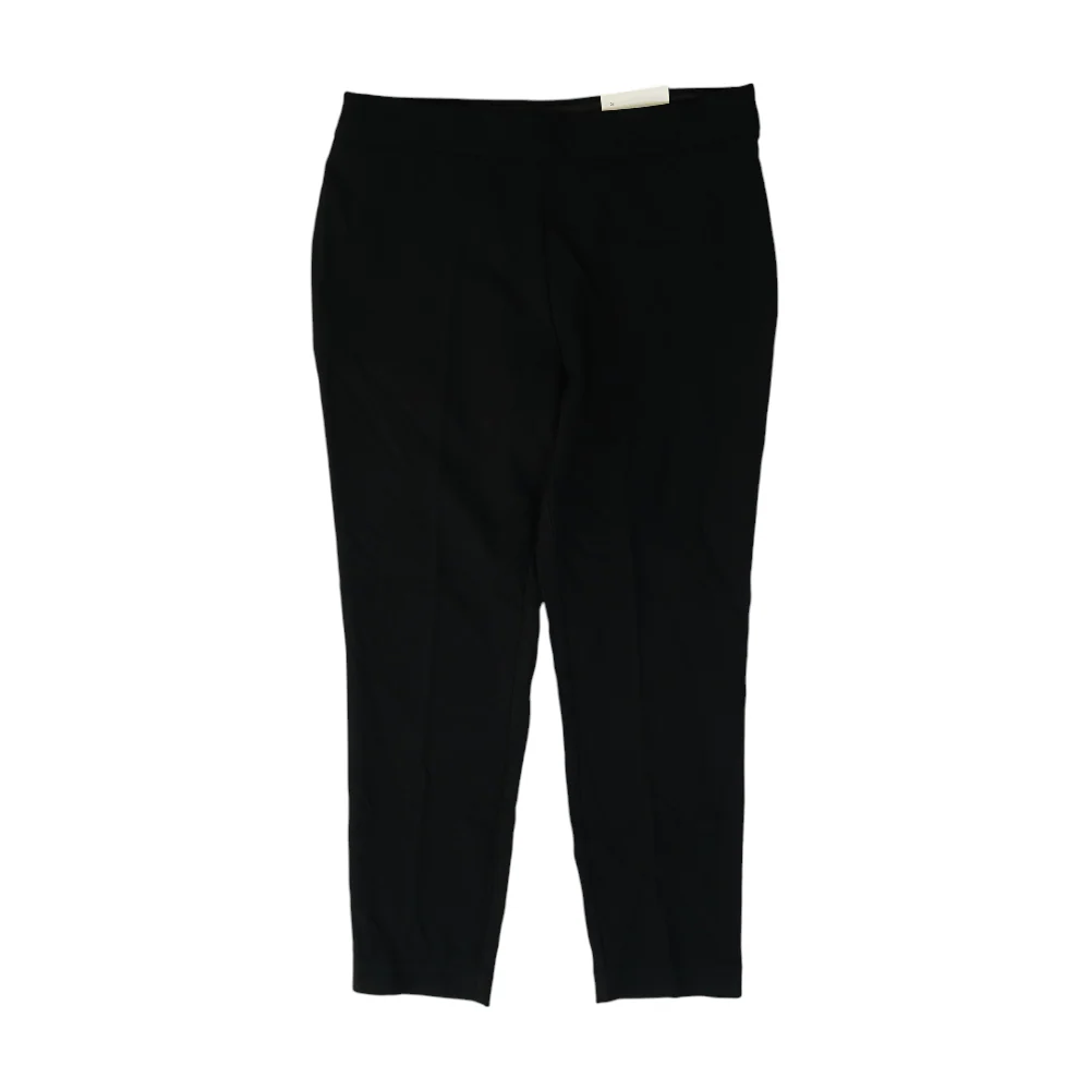 Black Straight Pants