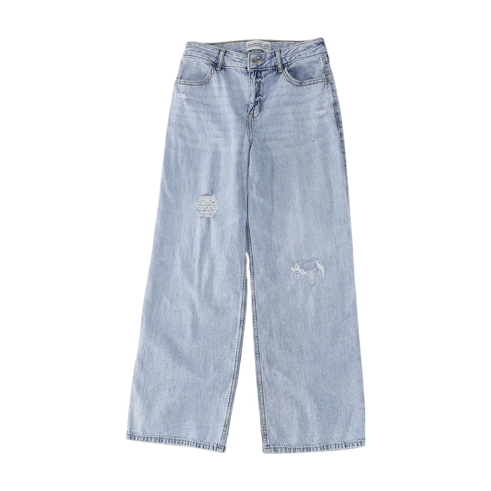 Blue Solid Jeans