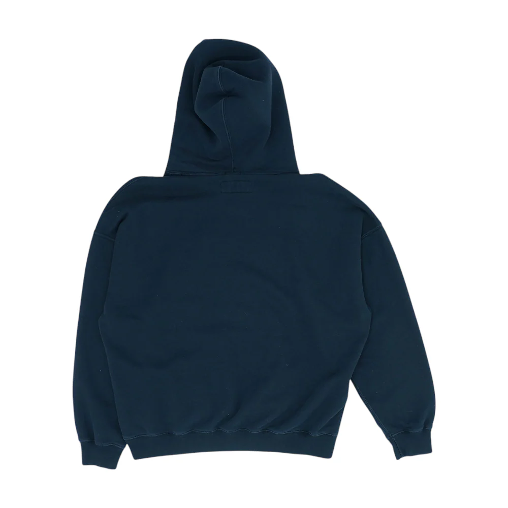 Black Solid Hoodie Pullover - Image 2